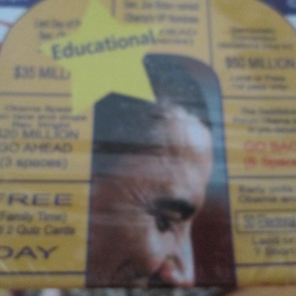 NIB President Barack Obama Obama-mania The Race to the White House Board Game - Picture 6 of 6
